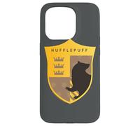 Custodia per iPhone 15 Pro Harry Potter Hufflepuff Four Square Shield Crest