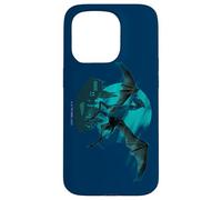 Custodia per iPhone 15 Pro Harry Potter Thestral Flies Over Hogwarts