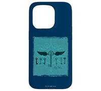 Custodia per iPhone 15 Pro Harry Potter Winged Keys Guarding the Stone