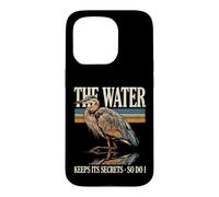 Custodia per iPhone 15 Pro Heron L'acqua mantiene i suoi segreti così faccio io