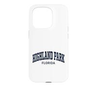 Custodia per iPhone 15 Pro Highland Park Florida Retro
