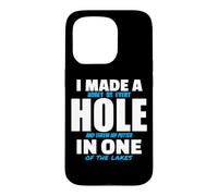 Custodia per iPhone 15 Pro Ho fatto un buco in uno divertente gioco di parole di golf vintage golfista