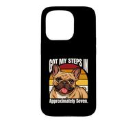 Custodia per iPhone 15 Pro Ho i miei passi in circa sette bulldog
