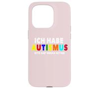 Custodia per iPhone 15 Pro Ho l'autismo Bitte habe Geduld mit mir