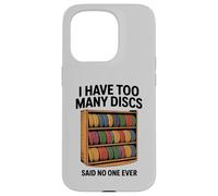 Custodia per iPhone 15 Pro Ho troppi dischi Player Men Funny Disc Golf