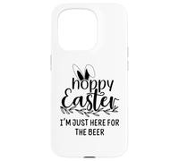 Custodia per iPhone 15 Pro Hoppy Easter Sign,Some Bunny Needs Beer Easter Drinking Hour