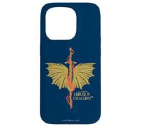 Custodia per iPhone 15 Pro House of the Dragon Sword with Wings