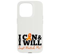 Custodia per iPhone 15 Pro I Can & I Will Beat Leukemia Cancer Warrior Just Watch Me