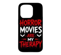 Custodia per iPhone 15 Pro I film horror sono la mia terapia Halloween spettrale