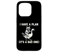 Custodia per iPhone 15 Pro I Have A Plan Its A Bad One Sarcastico Humor Planner Leader