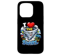Custodia per iPhone 15 Pro I Heart The Swirl Funny Storm Chaser