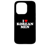 Custodia per iPhone 15 Pro I Love Korean Men