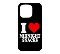 Custodia per iPhone 15 Pro I Love Midnight Snacks