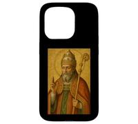 Custodia per iPhone 15 Pro Icona cattolica di San Gregorio Magno
