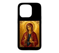 Custodia per iPhone 15 Pro Icona ortodossa di Santa Maria Maddalena