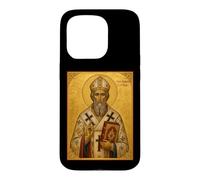 Custodia per iPhone 15 Pro Icona ortodossa di Sant'Agostino d'Ippona