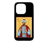 Custodia per iPhone 15 Pro Icona ortodossa Sant'Ahmet il calligrafo