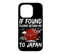 Custodia per iPhone 15 Pro If Found Please Return Me To Japan Travel Cultura giapponese