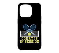 Custodia per iPhone 15 Pro Il campo è in sessione Tennis Repeat Player Varsity Team