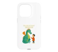 Custodia per iPhone 15 Pro Il drago riluttante Kenneth Grahame Gentle Fantasy Classic