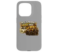 Custodia per iPhone 15 Pro Il mio sperma crea uomini vichinghi