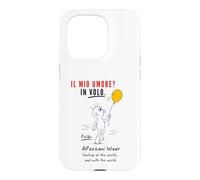 Custodia per iPhone 15 Pro Il Mio Umore Poldo Palloncino Ironico Divertente