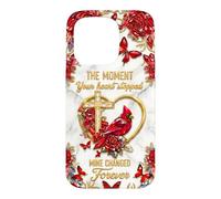 Custodia per iPhone 15 Pro Il momento in cui il mio cuore è cambiato per sempre Memorial Cardinal