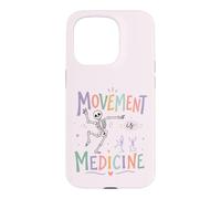Custodia per iPhone 15 Pro Il movimento di terapia fisica è scheletro della medicina