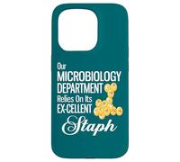 Custodia per iPhone 15 Pro Il nostro dipartimento di microbiologia si basa sul suo stafilococco ex cellulare