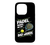 Custodia per iPhone 15 Pro Il Padel Mi Fa Dire Parolacce Il Divertente Tennis Padel