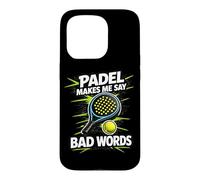 Custodia per iPhone 15 Pro Il Padel Mi Fa Dire Parolacce - Padel Divertente
