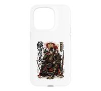 Custodia per iPhone 15 Pro Il sesto re celeste Oda Nobunaga Samurai