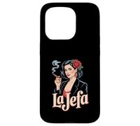Custodia per iPhone 15 Pro Illustrazione vettoriale di La Jefa Funny Boss Lady