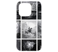 Custodia per iPhone 15 Pro Illustrazioni di Don Chisciotte di Gustave Dore