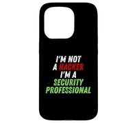 Custodia per iPhone 15 Pro Im Not A Hacker Im A Security Professional OPSEC Cyber Humor