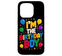 Custodia per iPhone 15 Pro I'm The Birthday Boy Master Builder Building Mattoncini Blocchi