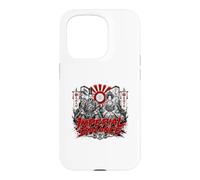 Custodia per iPhone 15 Pro Imperiale Equilibrio Samurai Imperatrice Imperatrice Sol Levante