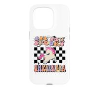 Custodia per iPhone 15 Pro In My Spooky Unicorn Era Groovy Halloween Animals Costume