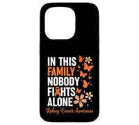 Custodia per iPhone 15 Pro In This Family Nobody Fights Alone Kidney Cancer Awareness