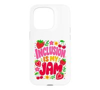 Custodia per iPhone 15 Pro Inclusion Is My Jam Groovy Special Education Sped Teacher