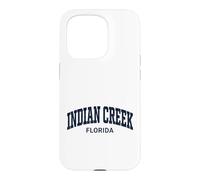 Custodia per iPhone 15 Pro Indian Cr lorida Vintage Athletic Sports Design