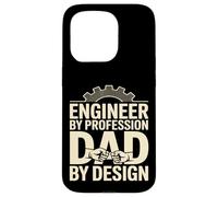 Custodia per iPhone 15 Pro Ingegnere Per Professione Papà Di Design Padre