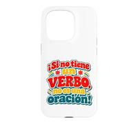 Custodia per iPhone 15 Pro Insegnante di spagnolo: grammatica divertente vintage