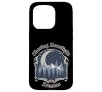 Custodia per iPhone 15 Pro Inseguendo i sogni al chiaro di luna vintage