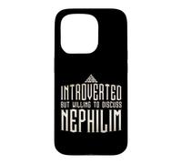 Custodia per iPhone 15 Pro Introverso ma disposto a discutere di Nephilim