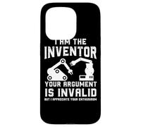 Custodia per iPhone 15 Pro Inventor Apparel - Divertente design dei grandi inventori