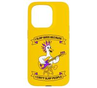 Custodia per iPhone 15 Pro Io schiaffo il basso perché non posso schiaffeggiare le persone