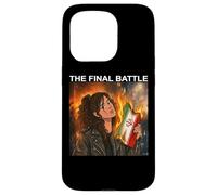 Custodia per iPhone 15 Pro Iran La Battaglia Finale Burning Flag
