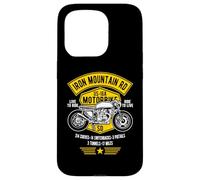 Custodia per iPhone 15 Pro Iron Mountain Road US-16A Design motociclistico del South Dakota