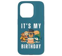 Custodia per iPhone 15 Pro It's My Birthday Compilation Italiano Brainrot Meme Bambini Ragazzi